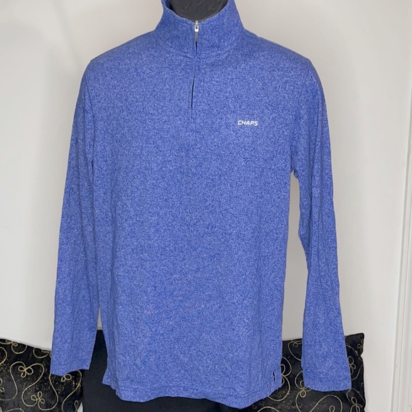 Chaps Sport Sweatshirt Blue - Picture 1 of 6